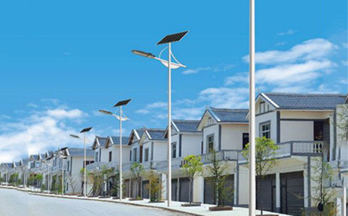 天水太阳能路灯配置与在乡村道路照明中的应用